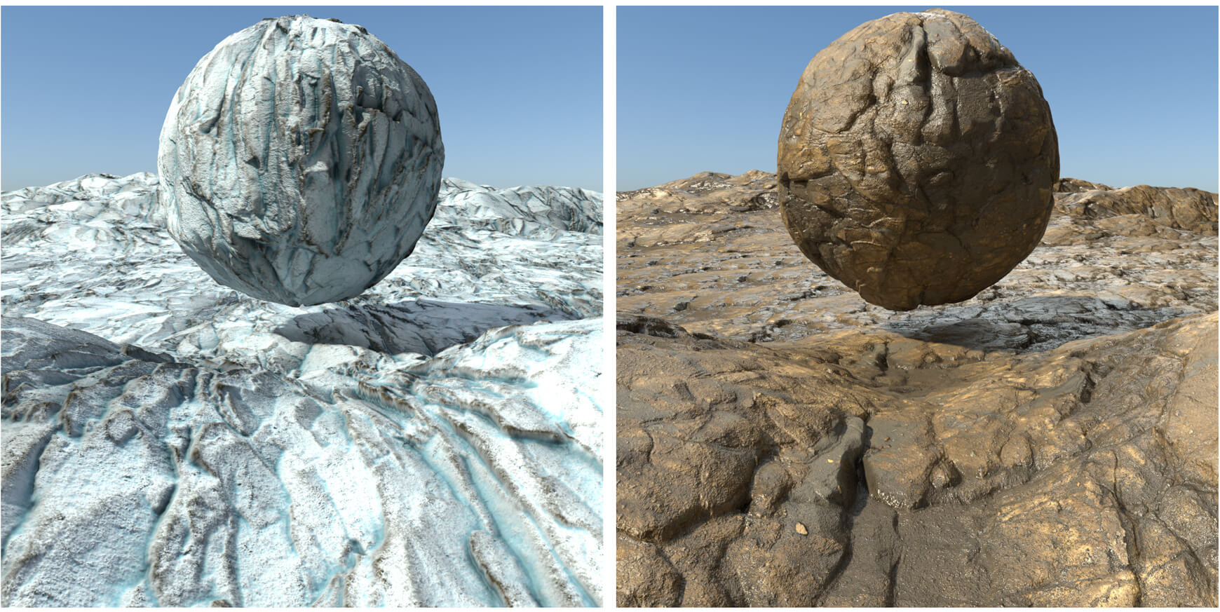Redshift Material Pack RS Cinema 4D C4D Terrains Textures