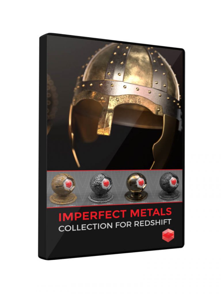 Imperfect Metals Collection for Redshift RS Maxon Cinema 4D