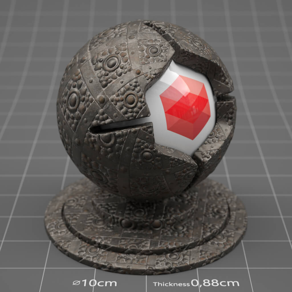 RS_Decorative_Metal_07_4K_Redshift_Cinema_4D_Material_Texture