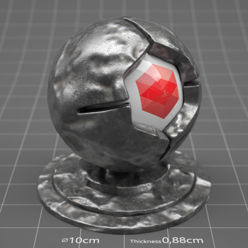 RS_Dented_Metal_02_4K_Redshift_Cinema_4D_Material_Texture