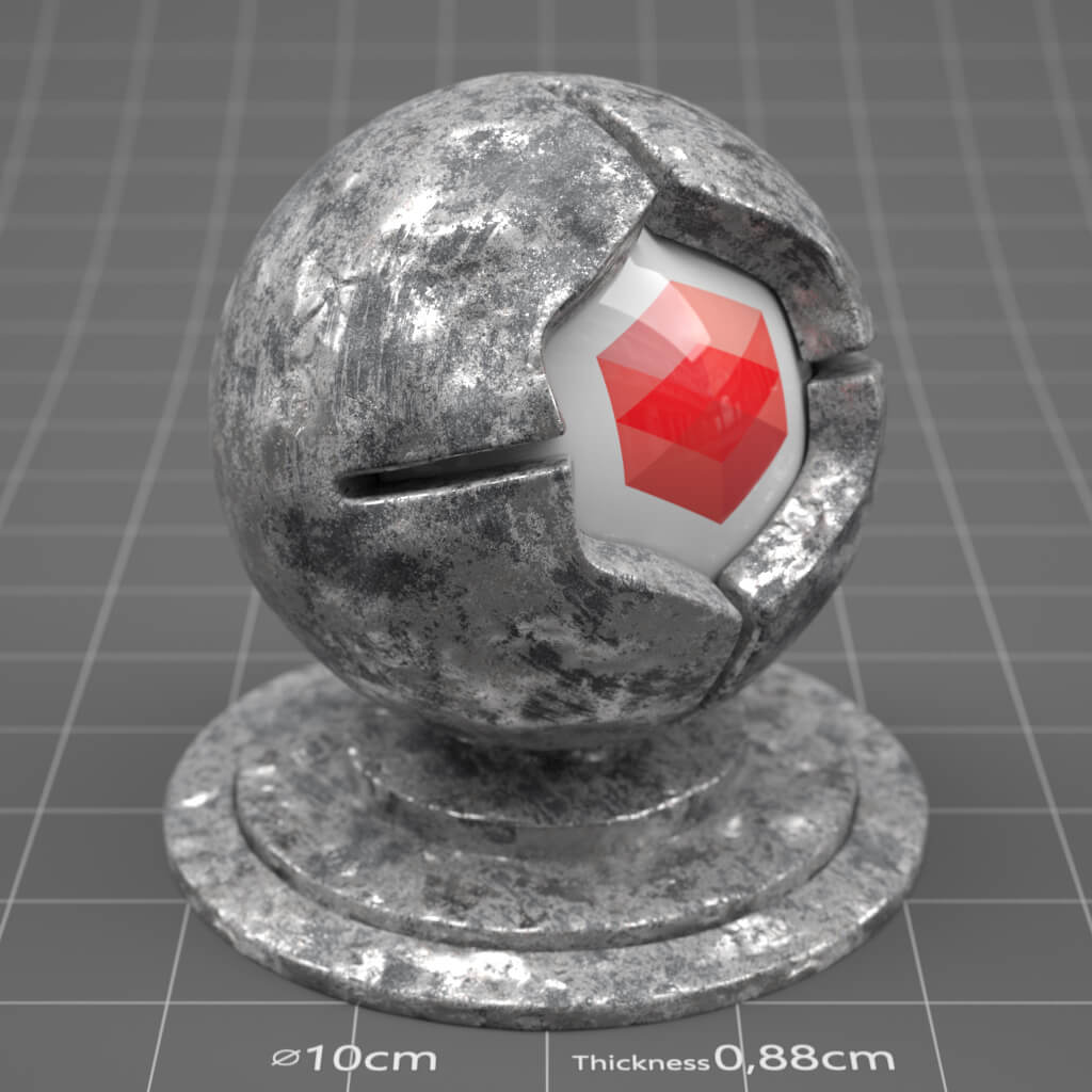 RS_Dented_Metal_07_4K_Redshift_Cinema_4D_Material_Texture