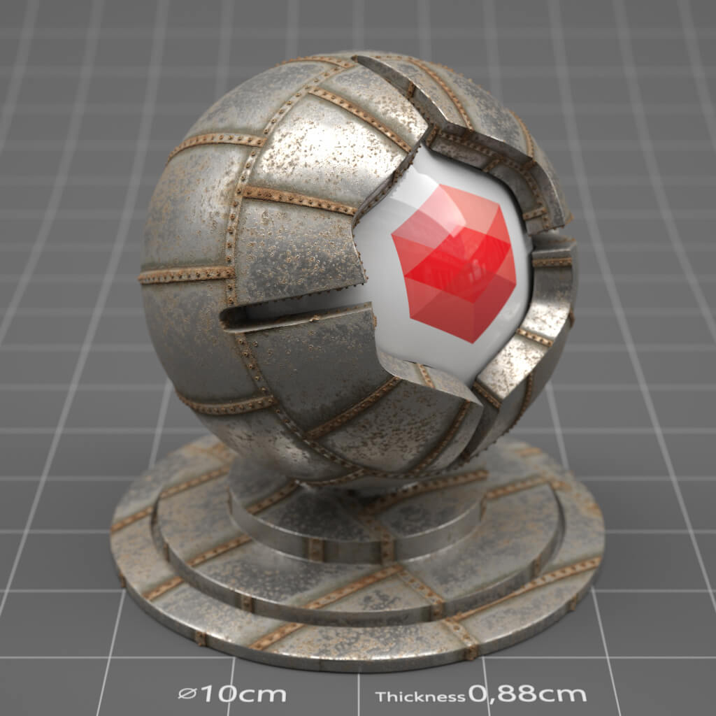 RS_Paneled_Metal_03_4K_Redshift_Cinema_4D_Material_Texture