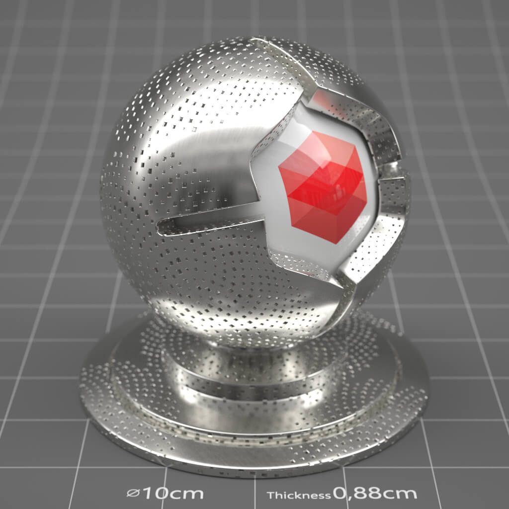RS_Perforated_Metal_02_4K_Redshift_Cinema_4D_Material_Texture