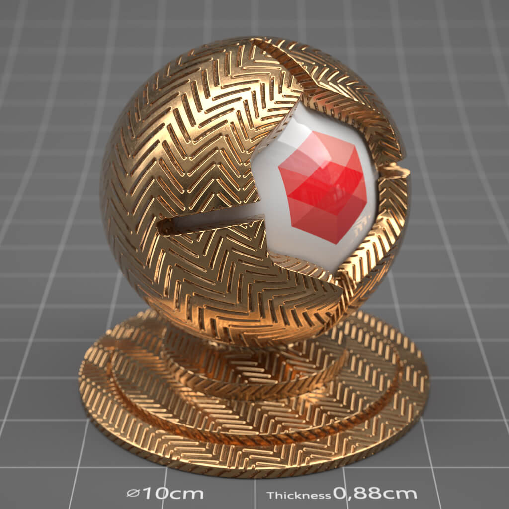RS_Perforated_Metal_05_4K_Redshift_Cinema_4D_Material_Texture