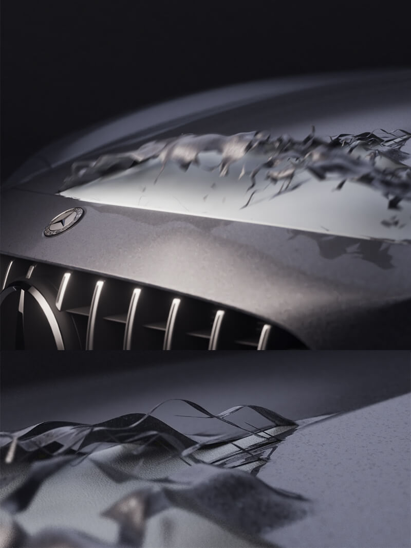 Cinema 4D Tutorial Cloth Peeling Effect Paint C4D 3D