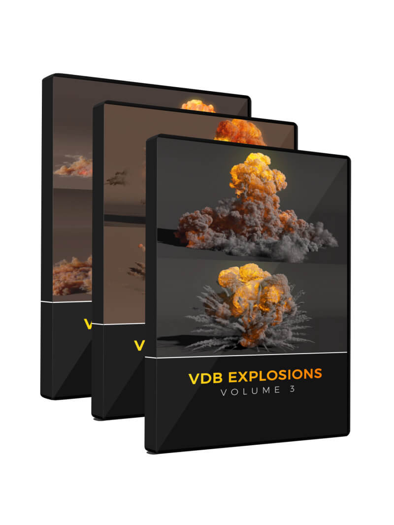 VDB Explosion Pack Bundle