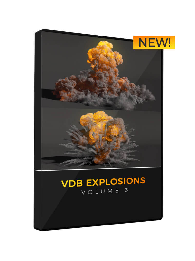 VDB Explosion Pack Volume 3