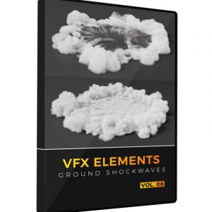 VFX Elements Volume 8 Ground Shockwaves VDBs