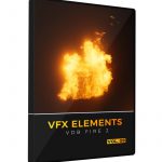 VFX Elements Volume 9 Fire Wall Flames