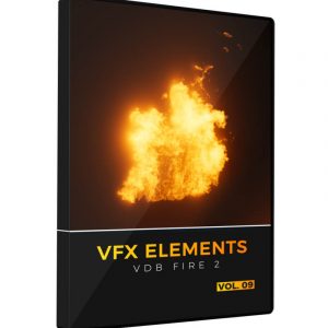 VFX Elements Volume 9 Fire Wall Flames