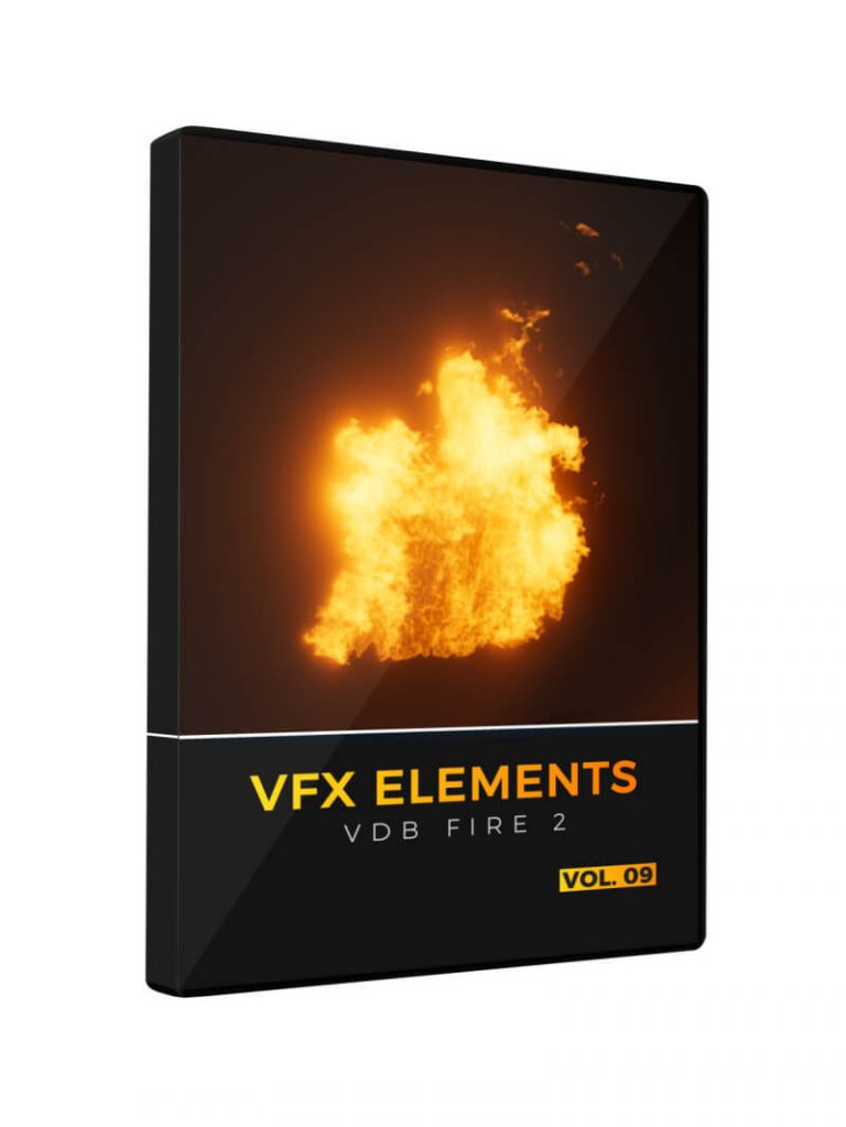 VFX Elements Volume 9 Fire Wall Flames