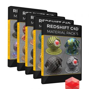 Cinema 4D Redshift RS Material Packs Textures