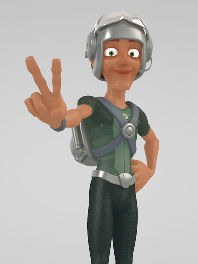 Free Character Rig Cinema 4D Toon