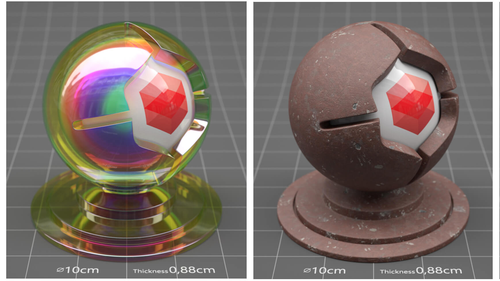 Cinema 4D Redshift RS Material Packs Textures