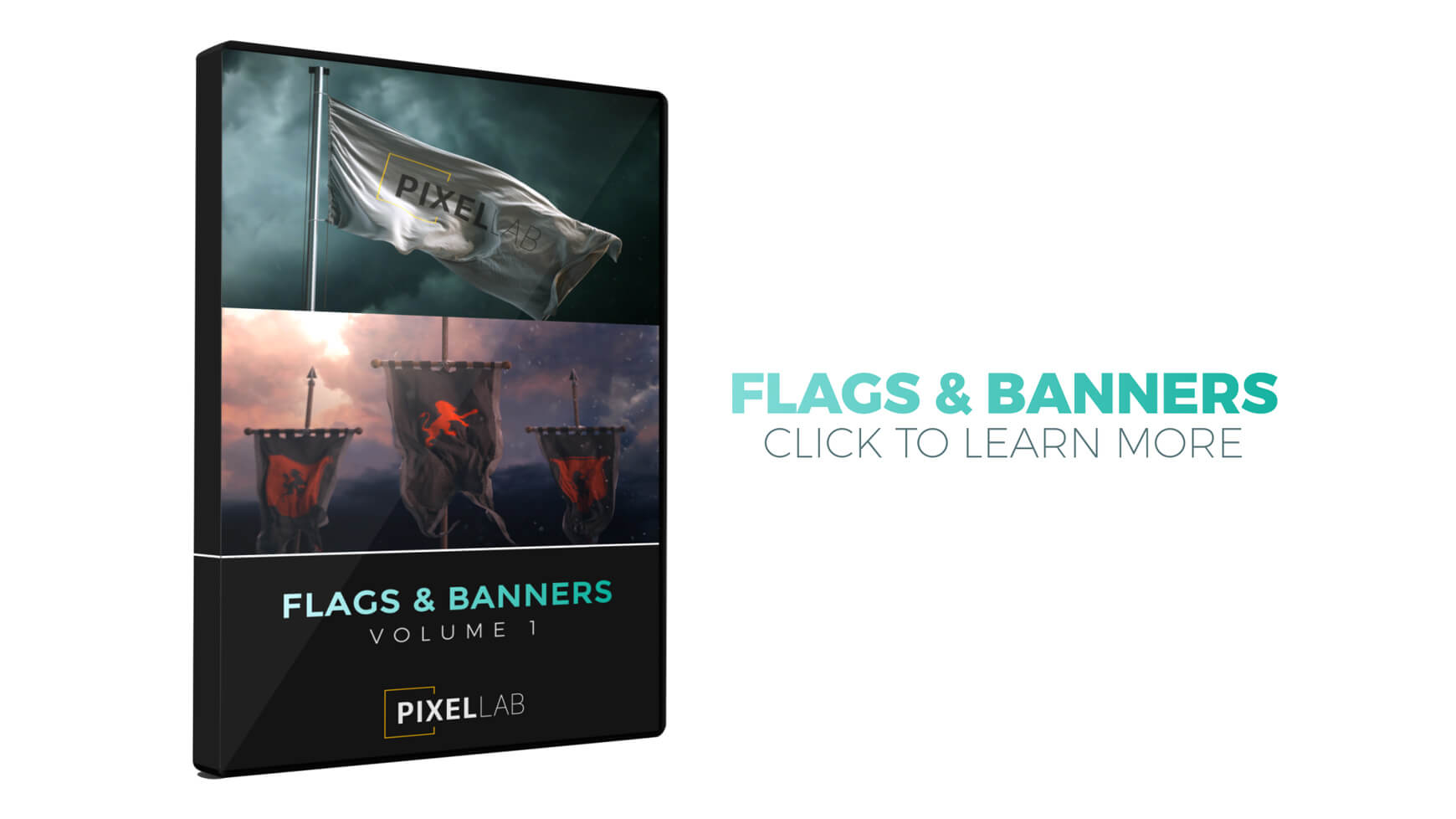 Animated Flags and Banners Pack