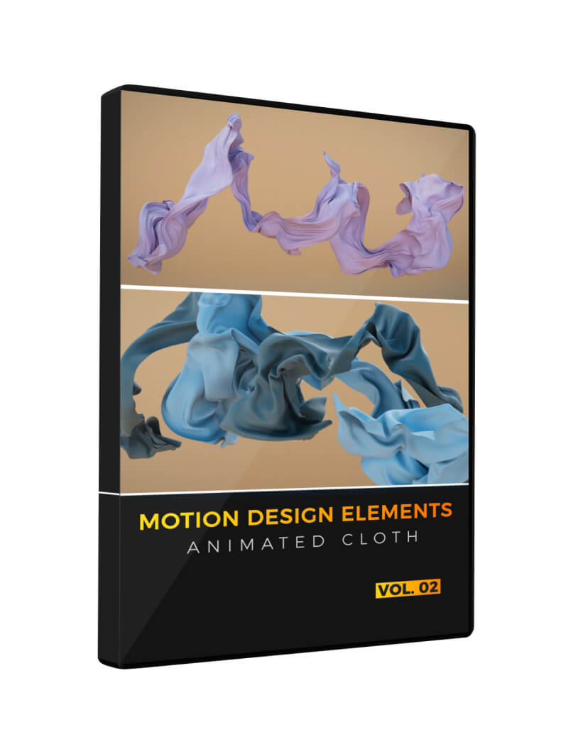 Motion Design Elements Animated Cloth