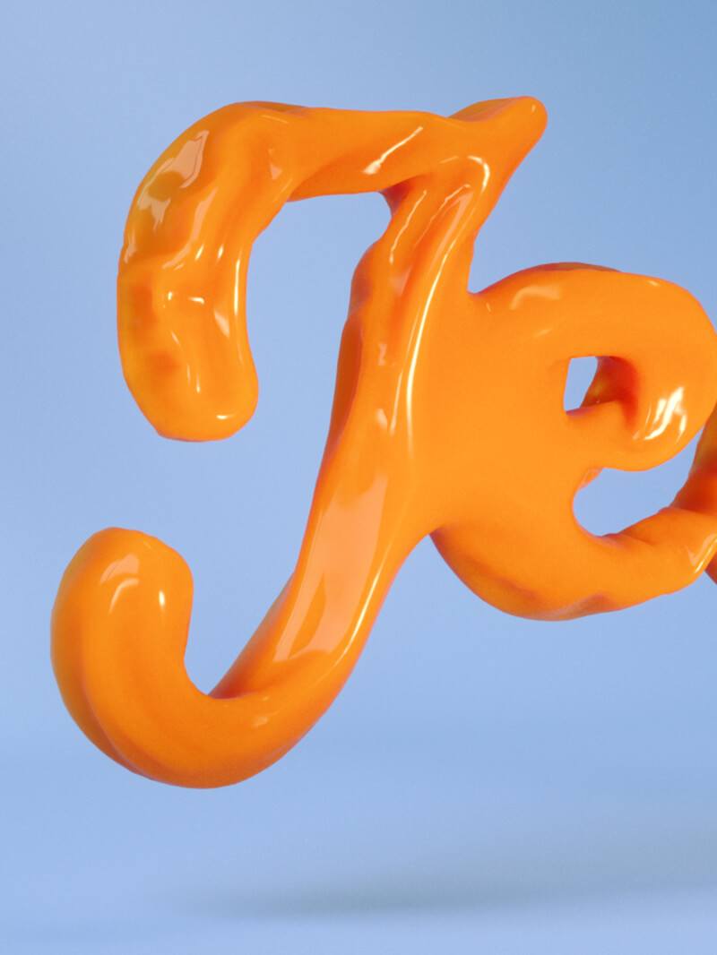Cinema 4D Tutorial 3D Jelly Text Animation C4D Vertex Fields