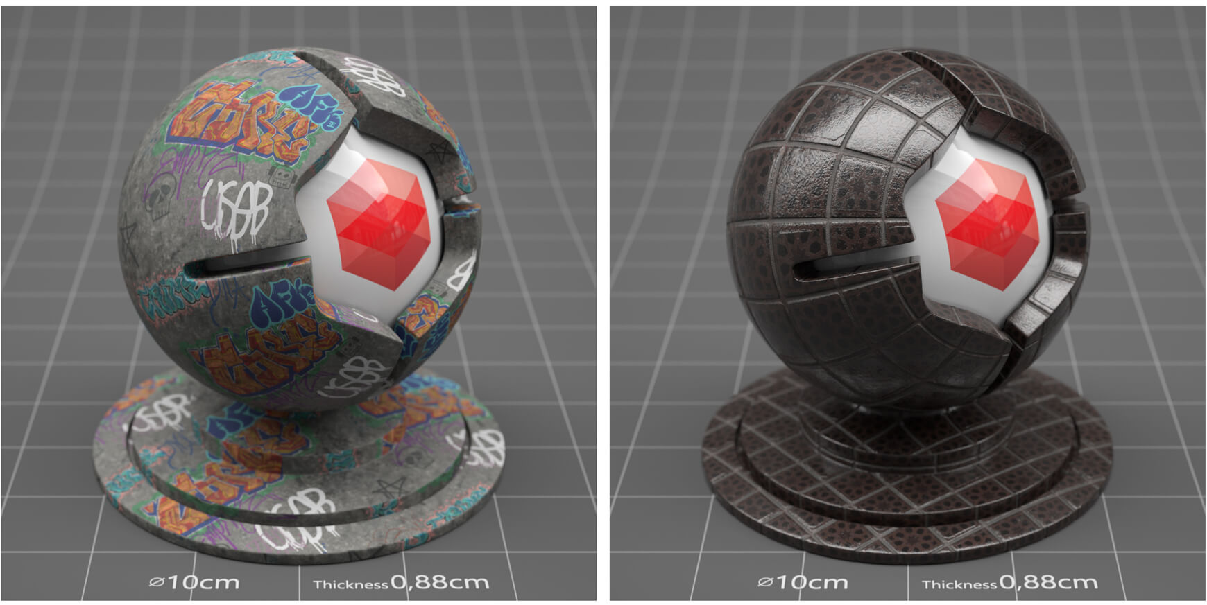 Cinema 4D Redshift Material Texture Pack RS Pixel Lab free