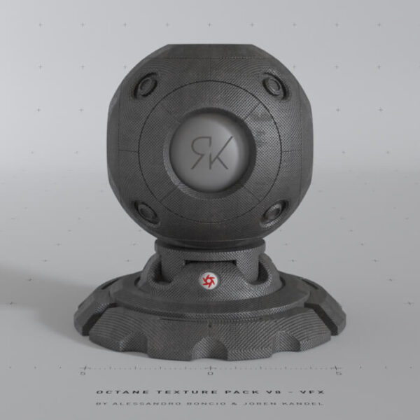 Cinema4DOctanteTexturePackC4DMaterialsMechaPlasticGrip The