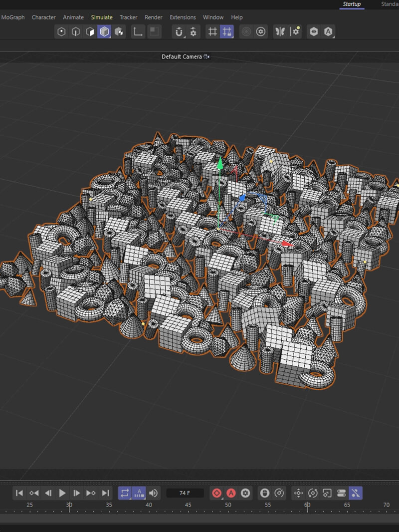 Cinema 4D C4D Tutorial Alembic Cloner