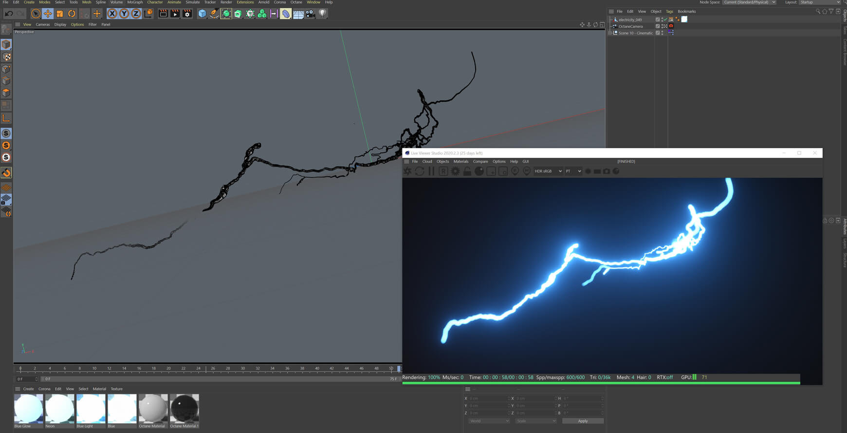 Motion Design Elements Electricity Lightning Arcs Energy