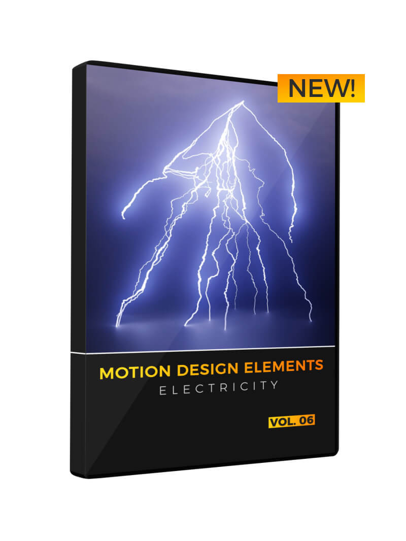 Motion Design Elements Electricity Lightning Arcs Energy