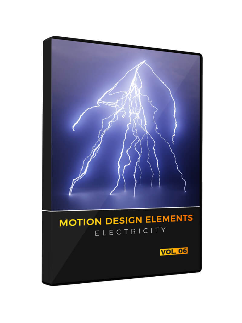 Motion Design Elements Electricity Lightning Arcs Energy