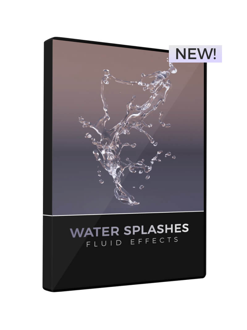 Fluid Effects Water Splashes FX Stock