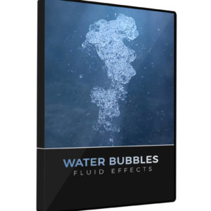 Fluid Effects Water Bubbles VFX Asset