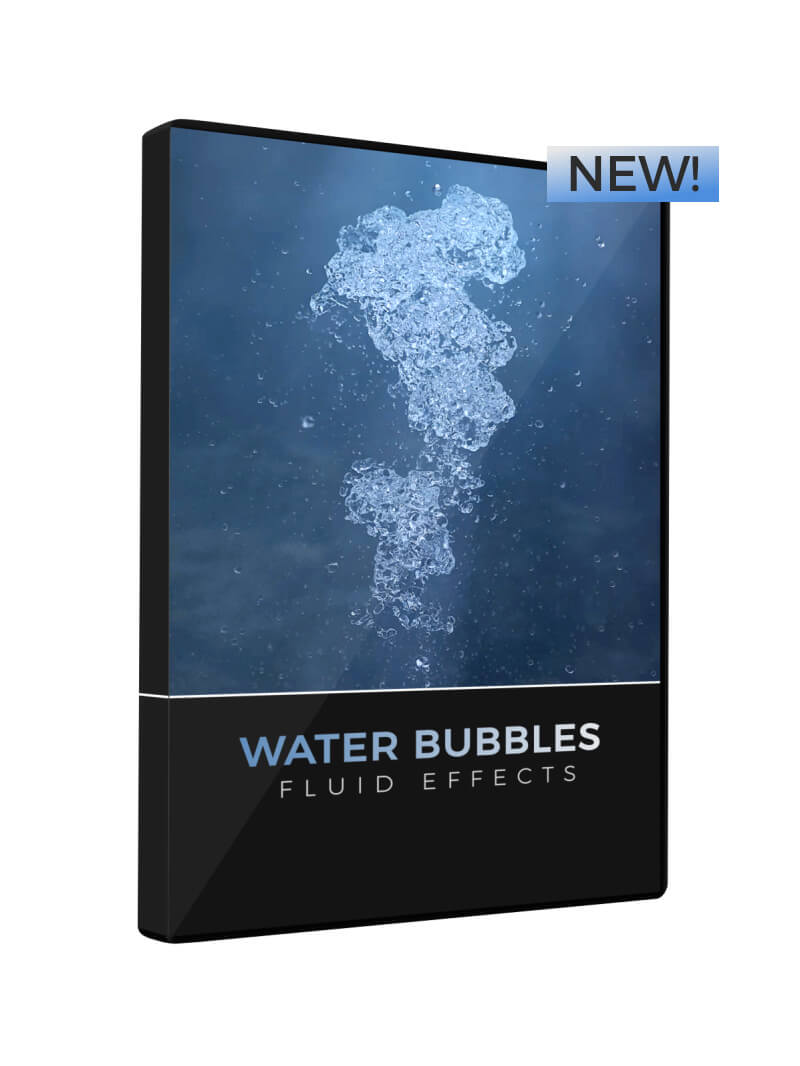 Fluid Effects Water Bubbles VFX Asset