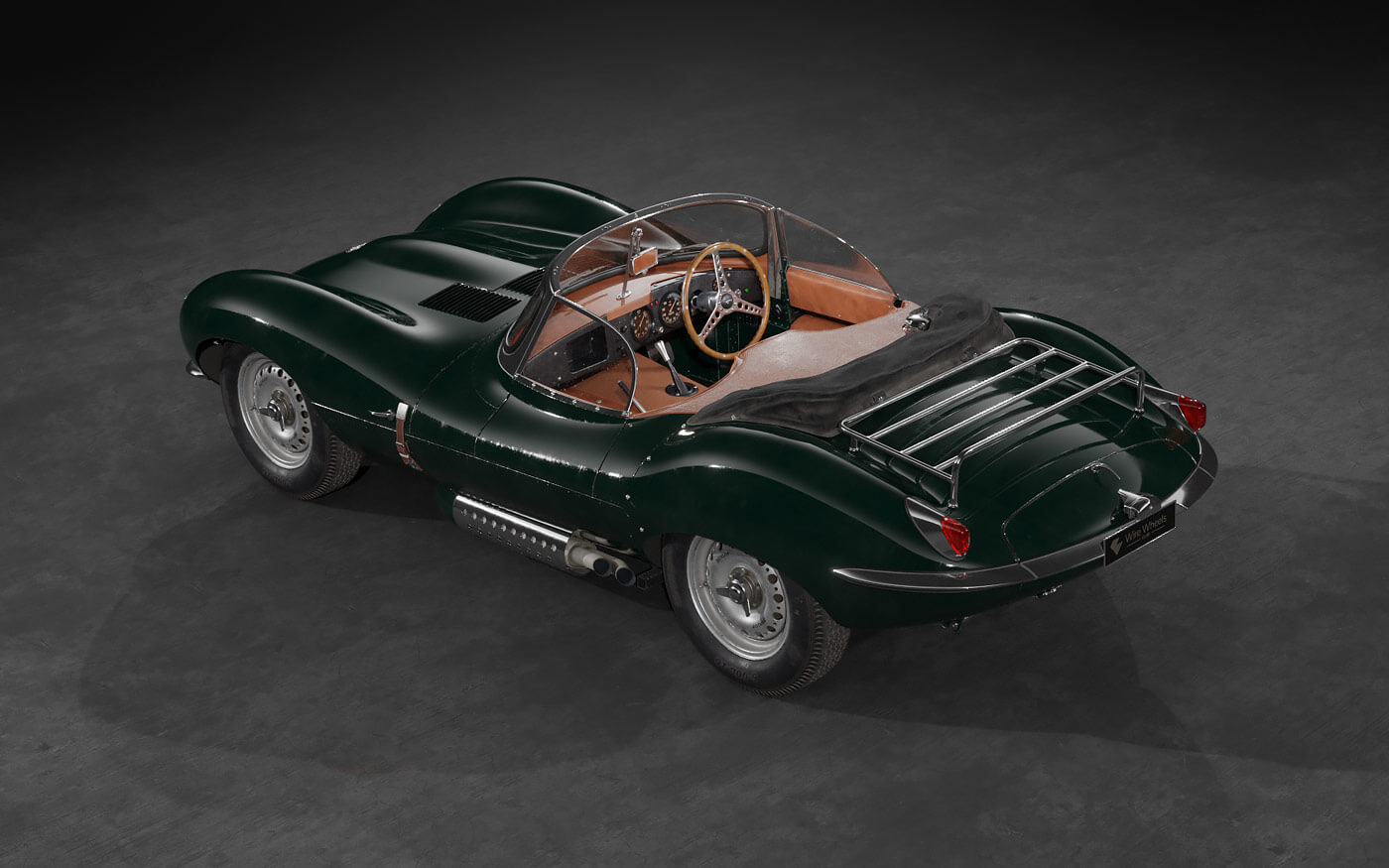 Free 3D Model Car Auto 1957 Jaguar XKSS 3D 