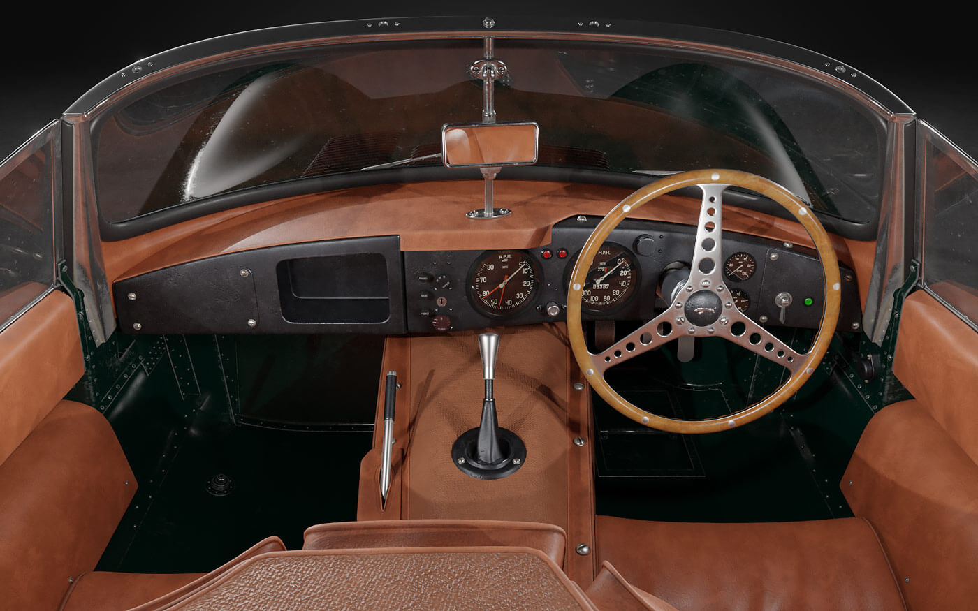 Free 3D Model Car Auto 1957 Jaguar XKSS 3D 
