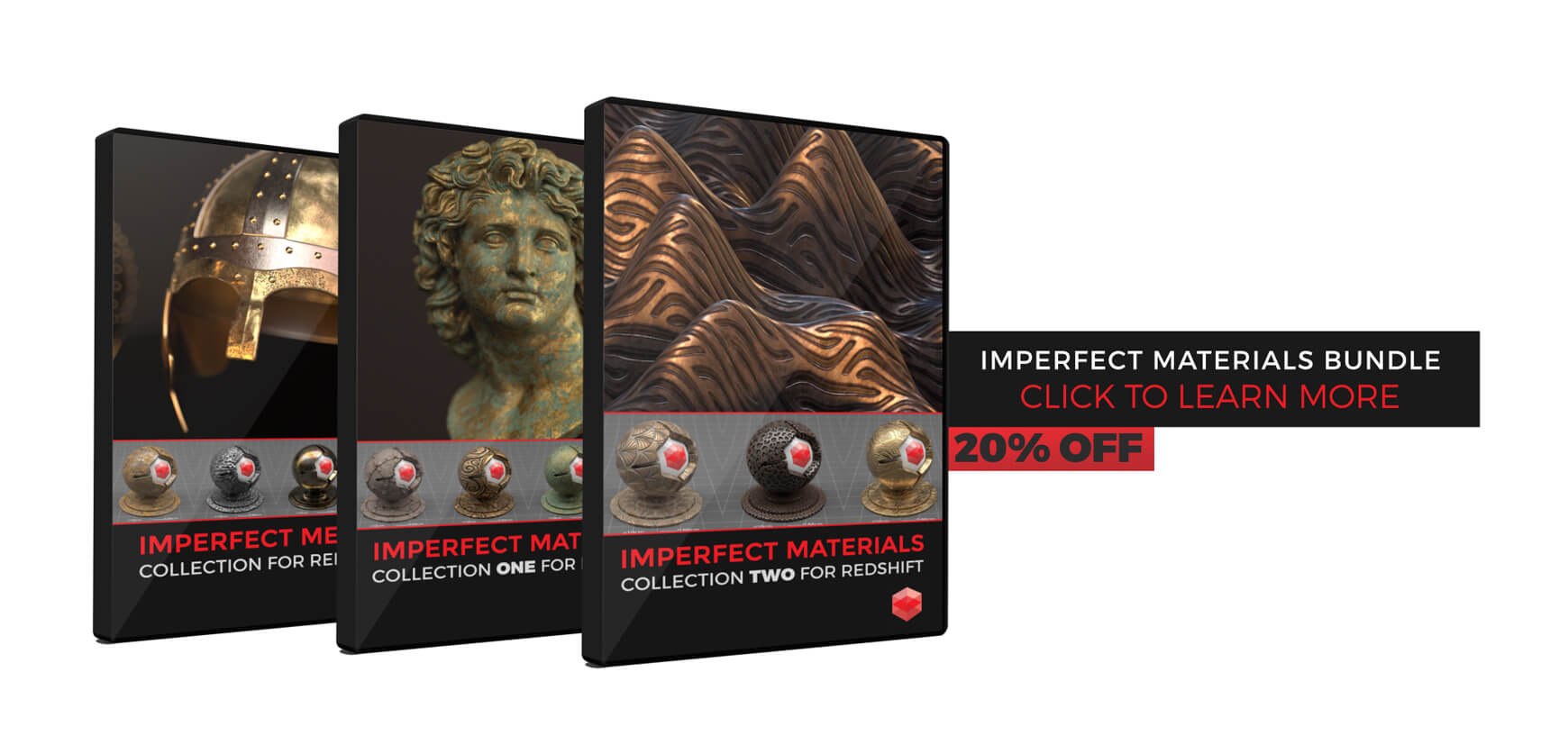 Redshift Texture Material Pack Cinema 4D C4D