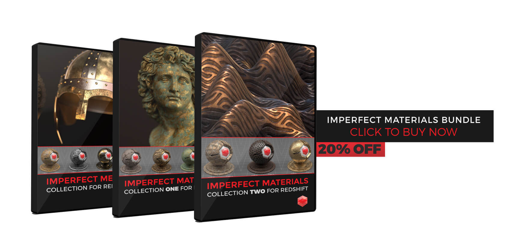 Redshift Texture Material Pack Cinema 4D C4D