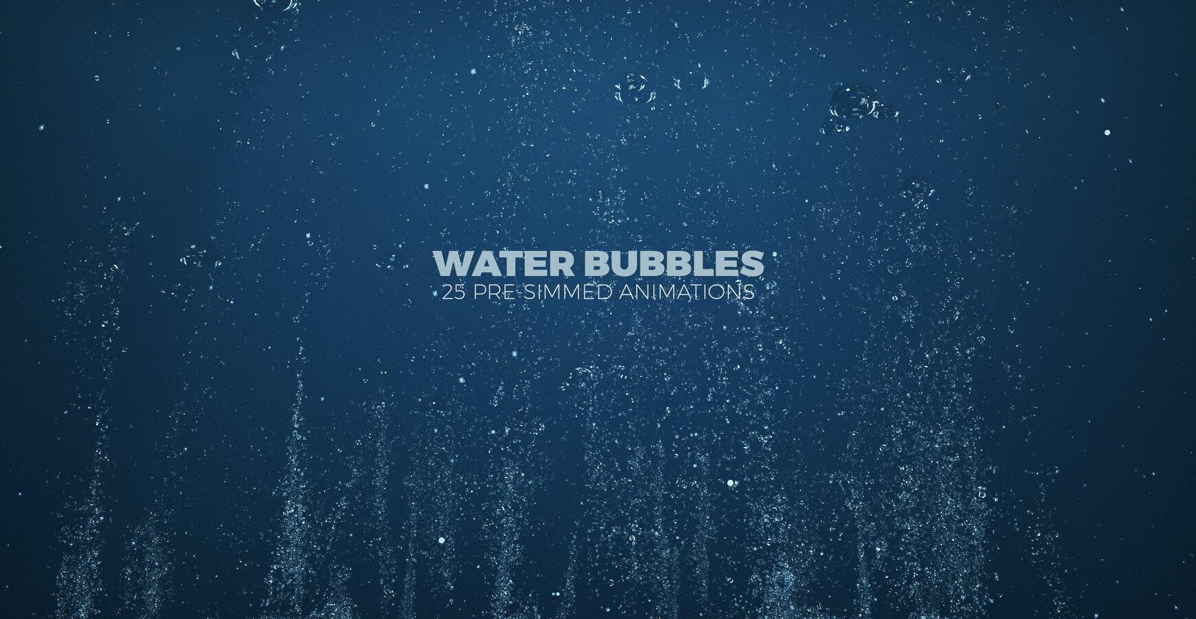 Fluid Effects Water Bubbles VFX Asset