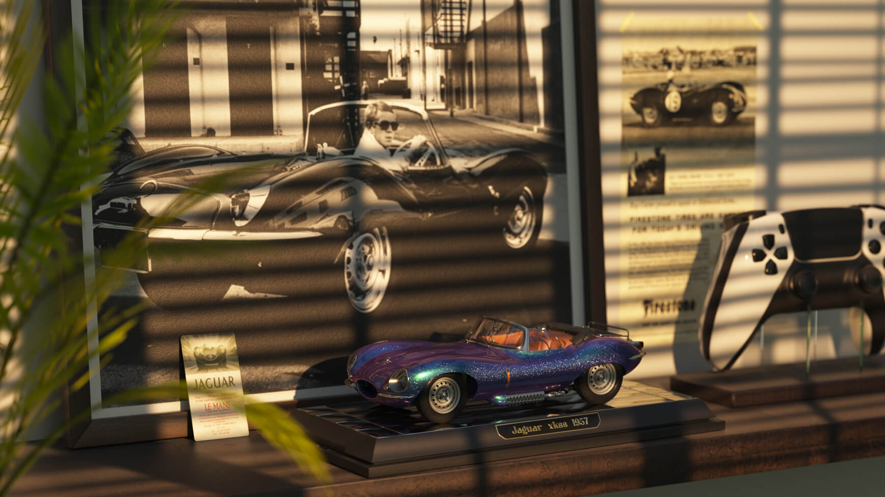 Jaguar 3D Model Cinema 4D Texture Contest