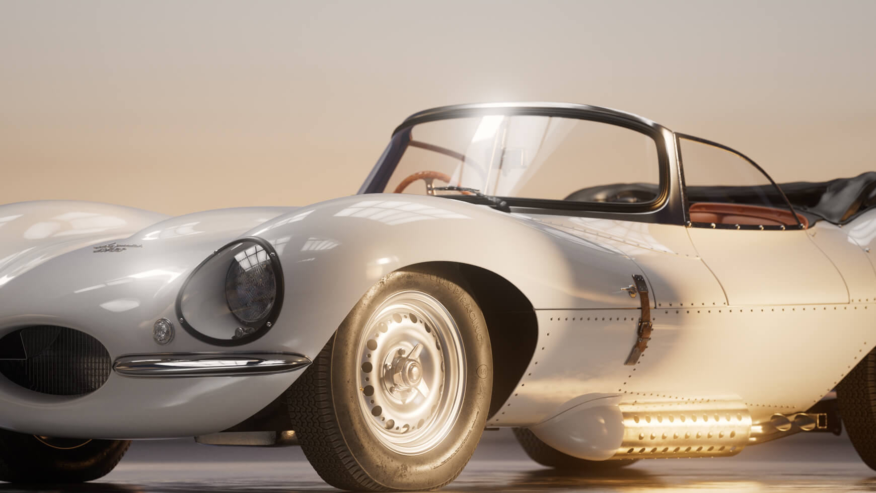 Jaguar 3D Model Cinema 4D Texture Contest