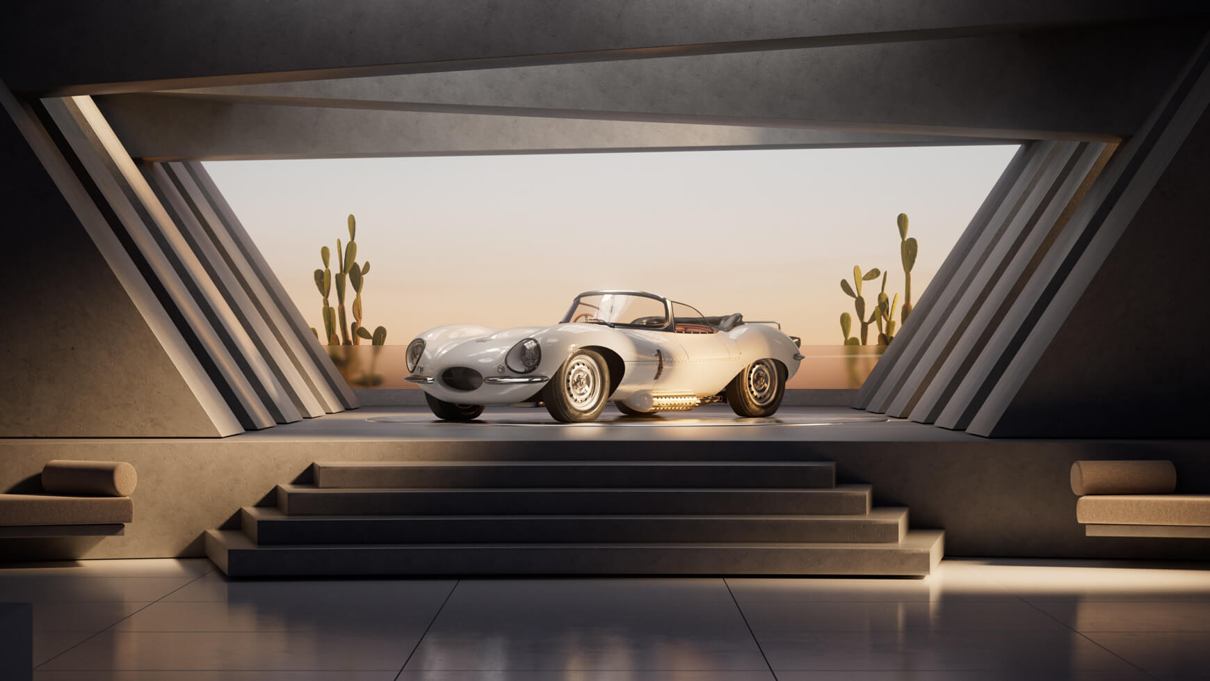 Jaguar 3D Model Cinema 4D Texture Contest