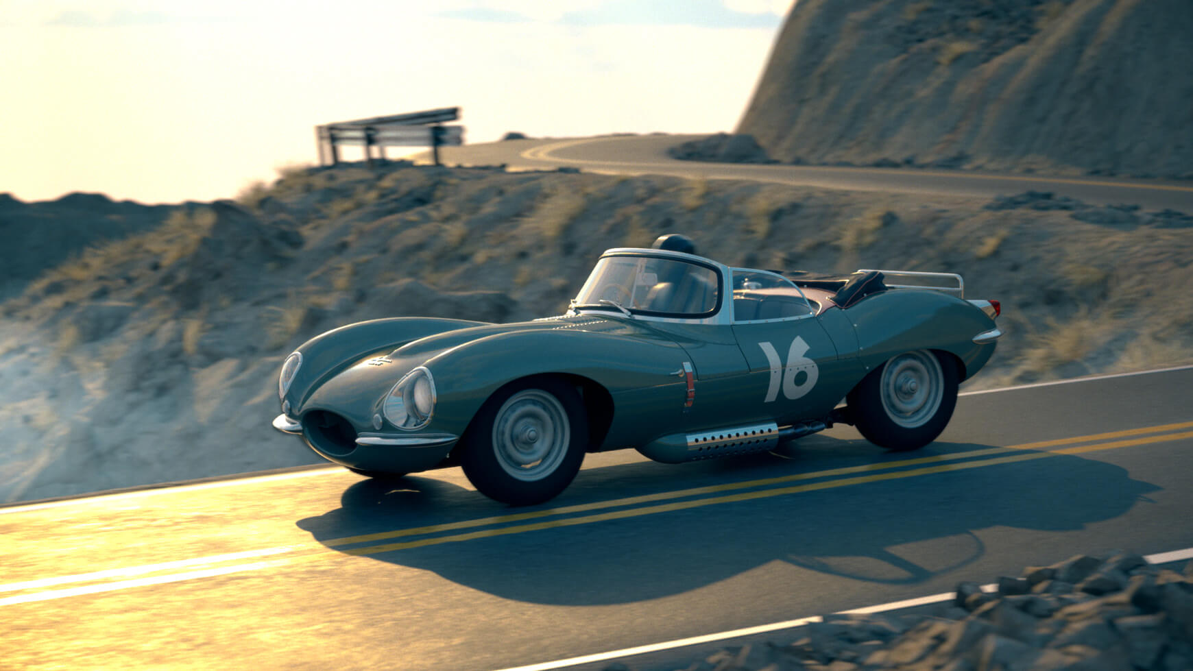 Jaguar 3D Model Cinema 4D Texture Contest