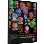 LFO Redshift RS Material Texture Pack Procedural Ultimate