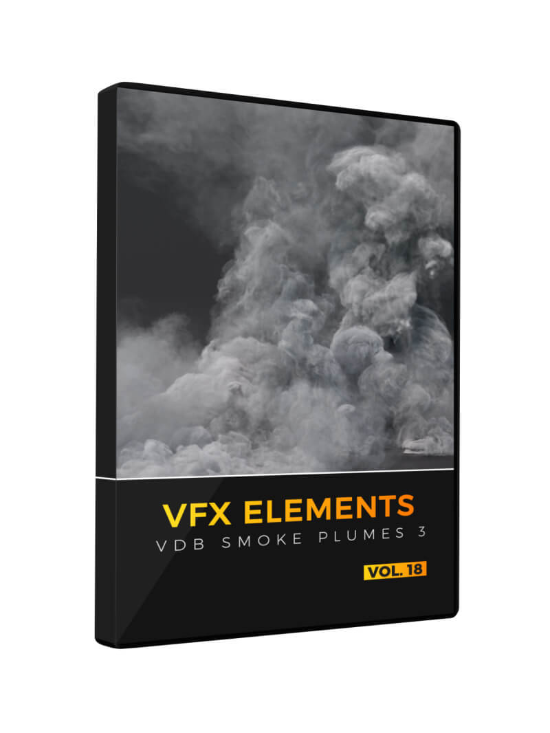 VFX Elements VDB Smoke Plumes 3 DVD