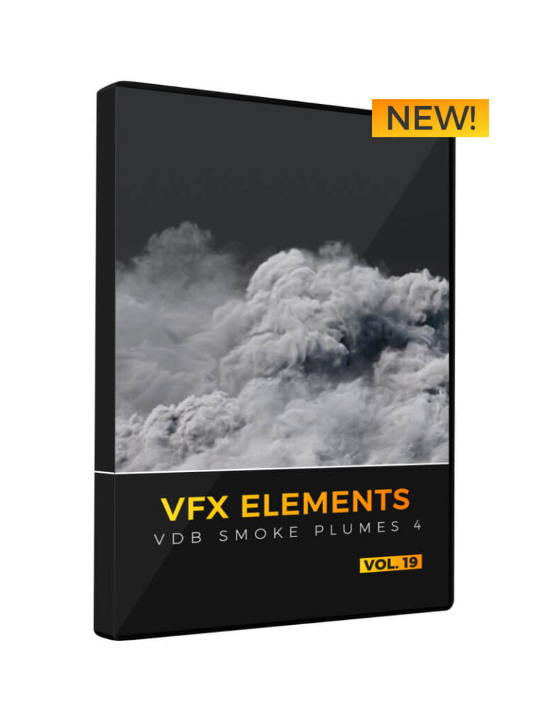 VFX Elements VDB Smoke Plumes 4 DVD
