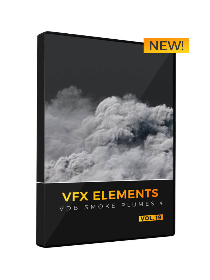 VFX Elements VDB Smoke Plumes 4 DVD