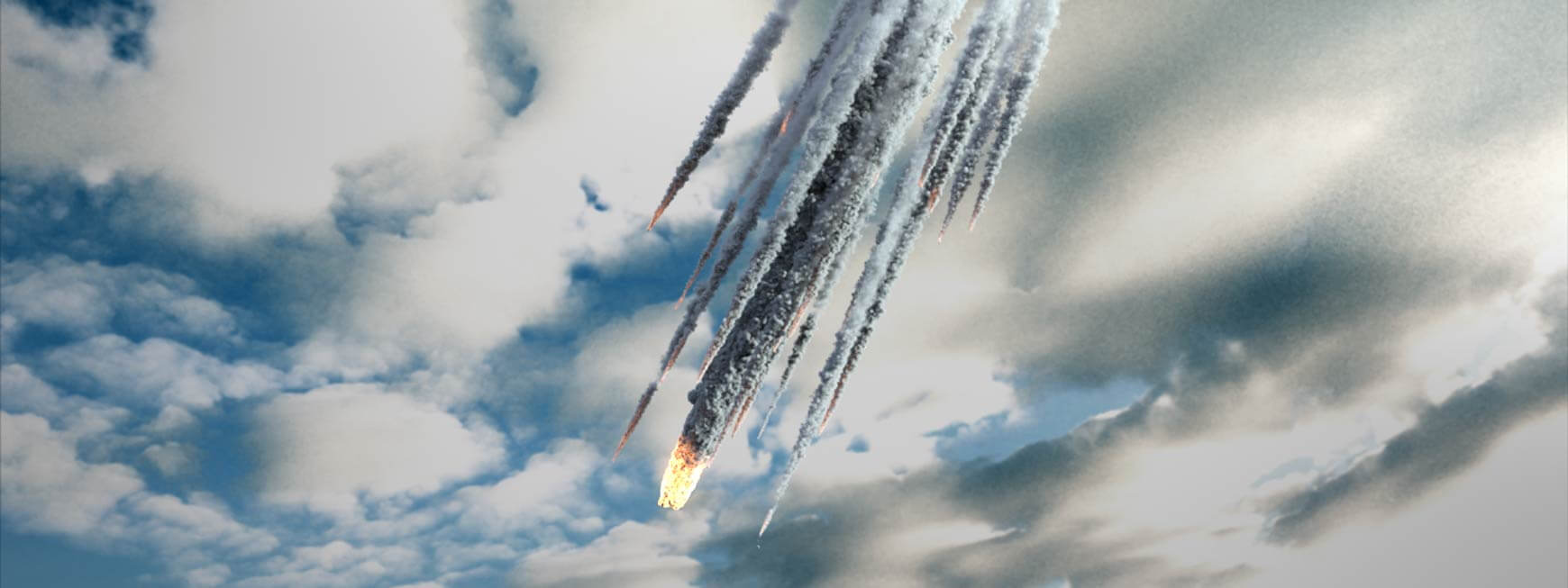 VFX Elements VDB Meteor Showers