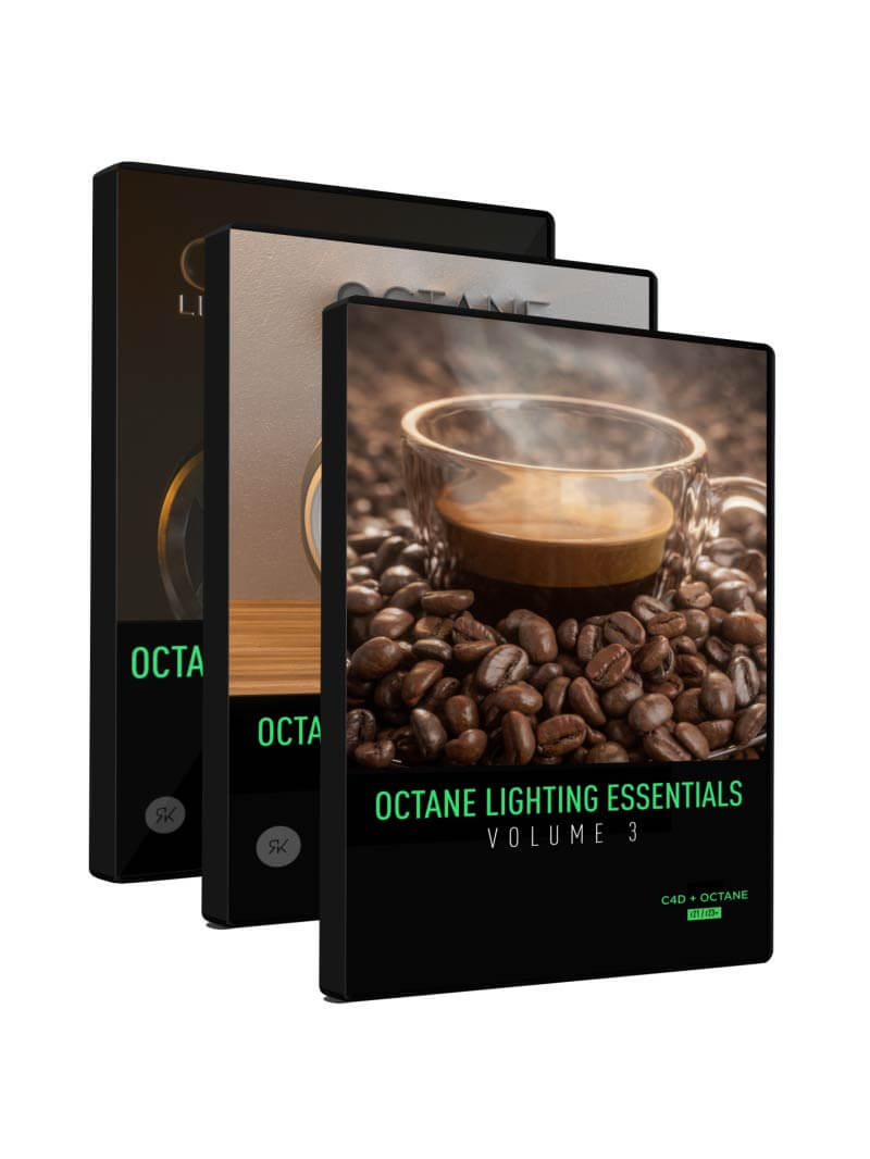 Otoy Octane Lighting Essentials Cinema 4D Lighting studio bundle