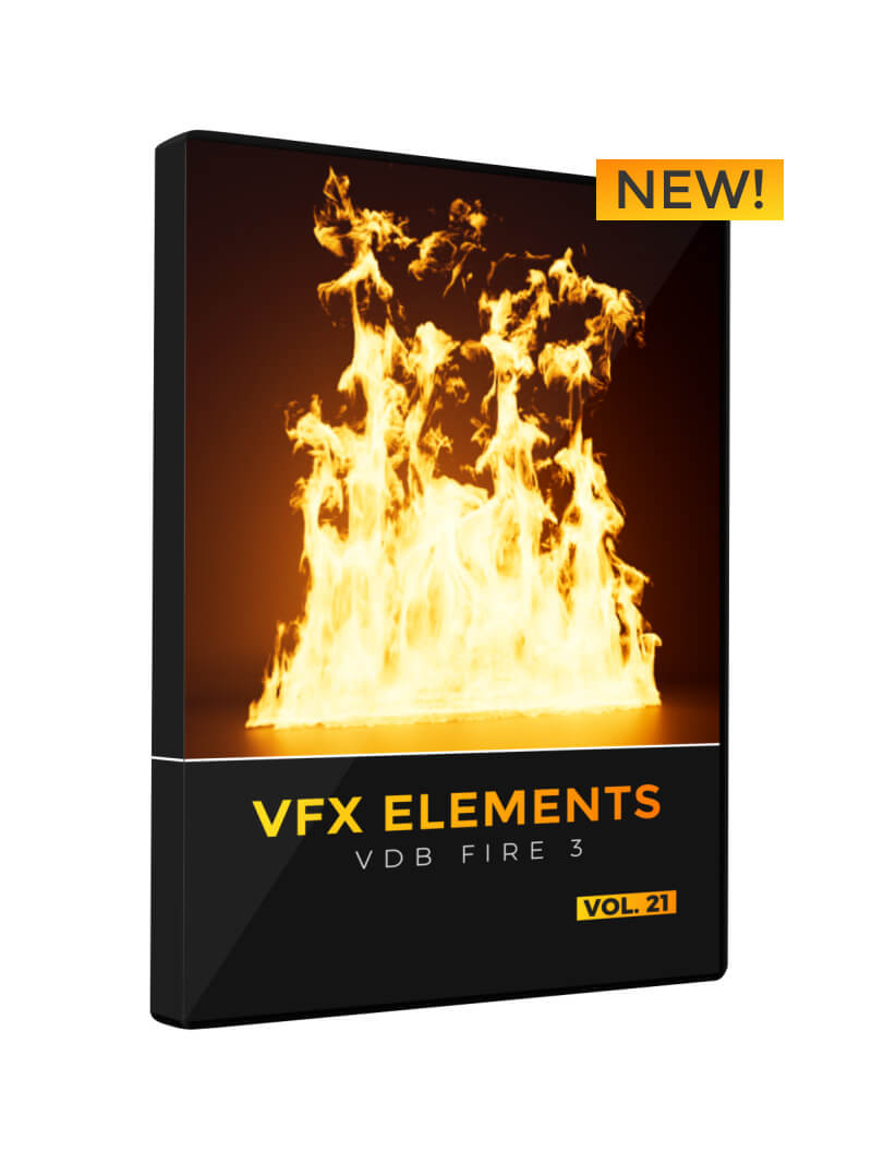 VFX Elements VDB Fire 3