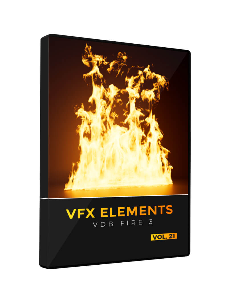 VFX Elements VDB Fire 3