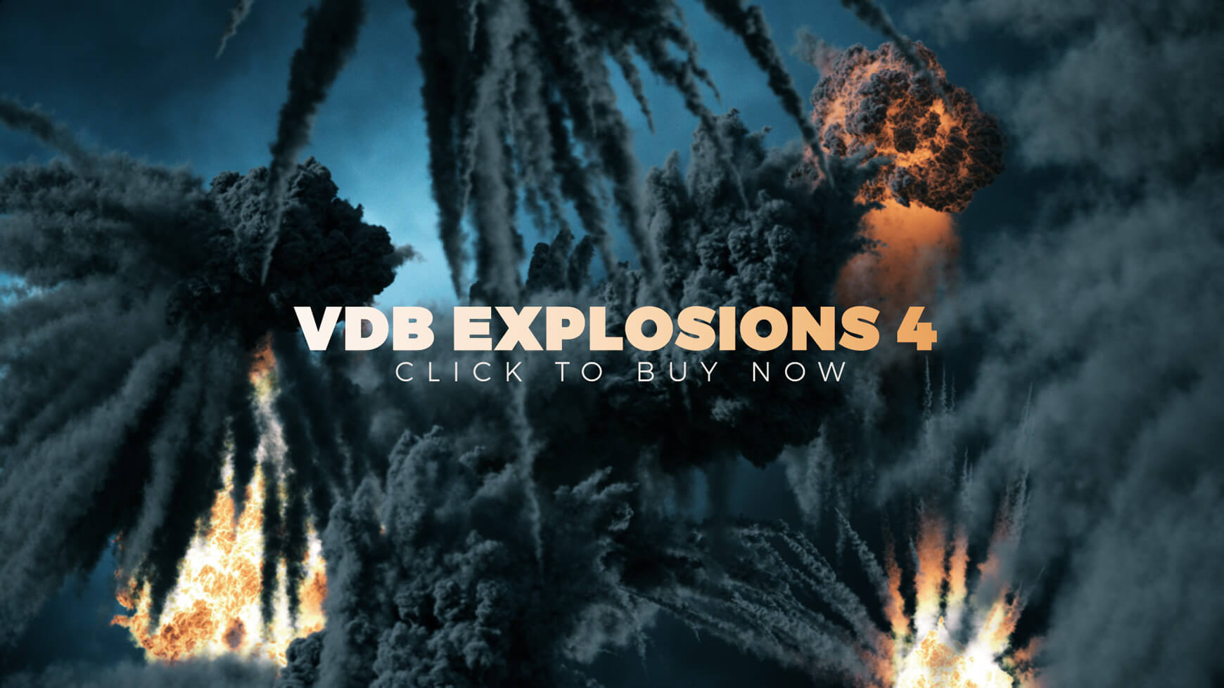 VDB Explosions Aerial Volumes VFX