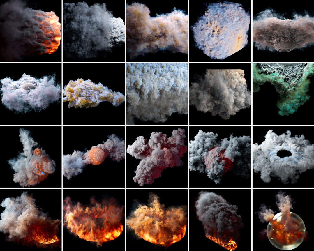 Cinema 4D 2024 Redshift Pyro Scene Shaders