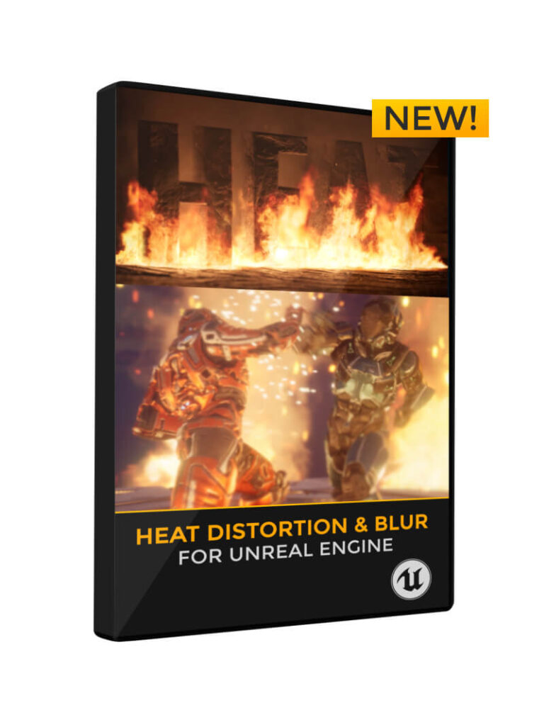 Unreal Engine Heat Ripple and Distortion Blur VFX Effect